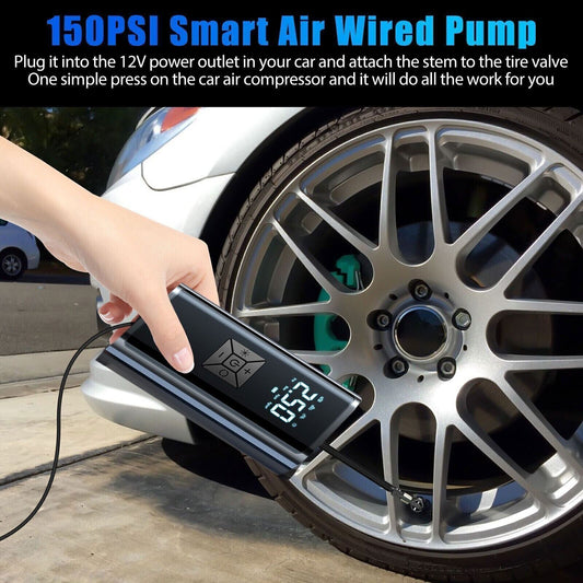 Smart Portable Tire Inflator — Fast Digital Air Pump